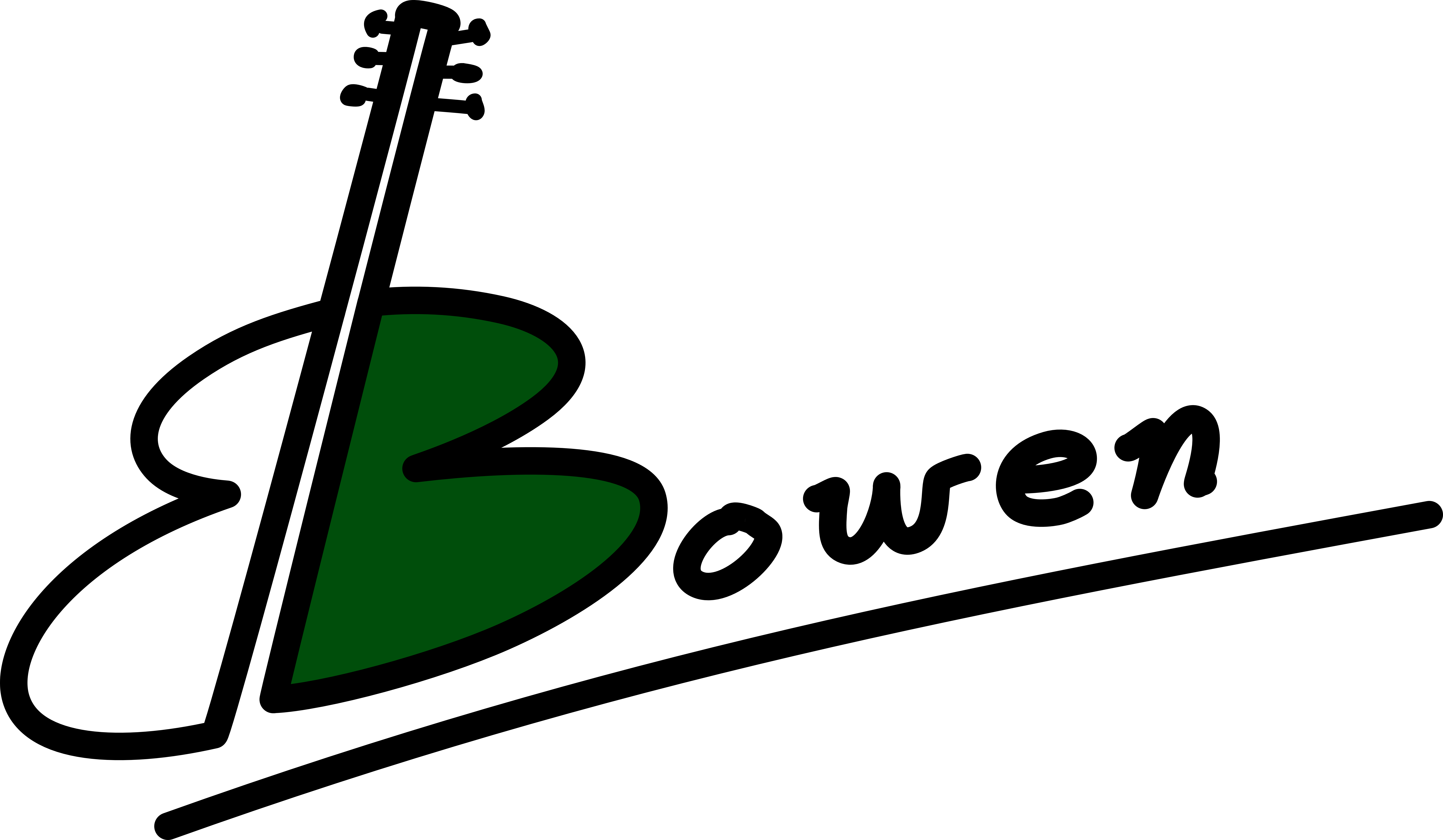 Bowen de boer guitars logo